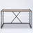 Rustic Oak And Antique Black Rectangular Desk(Desk)