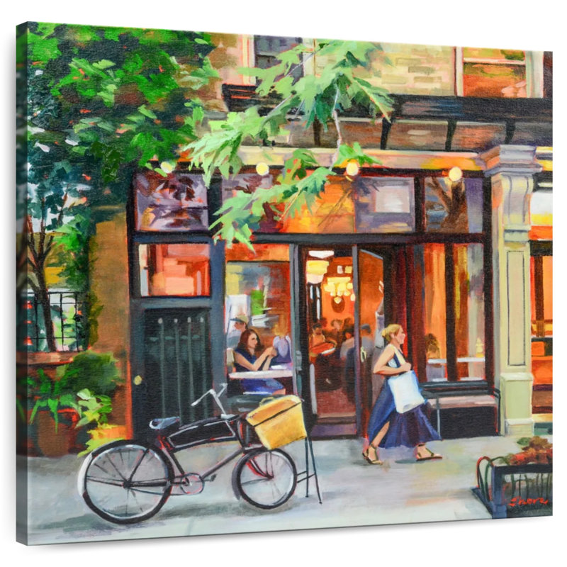 Nicci New York Bistro, H 10 po x l 10 po