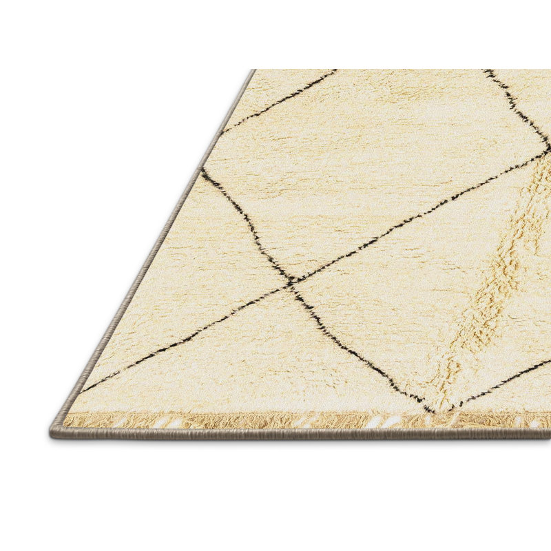 Abstract Indoor Rug, Rectangle 6' x 9'