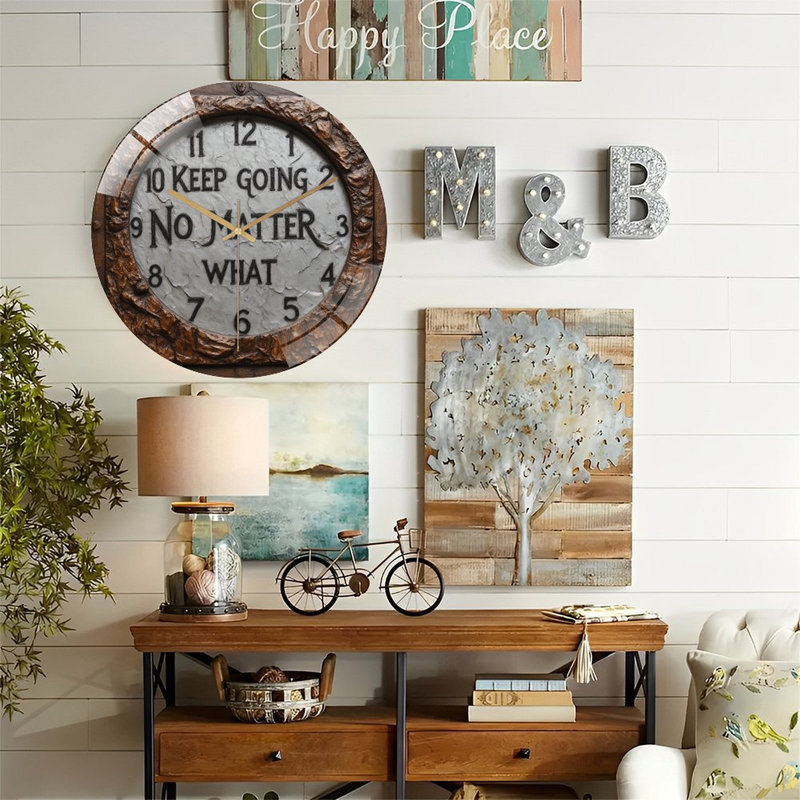 Horloge murale Motivation