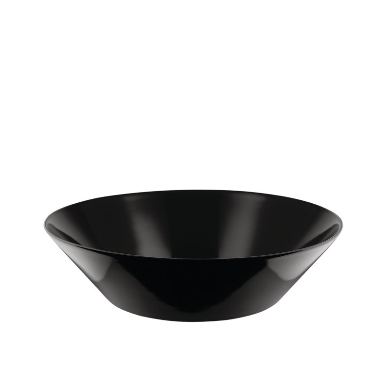 Alessi Tonale Salad Bowl, Black