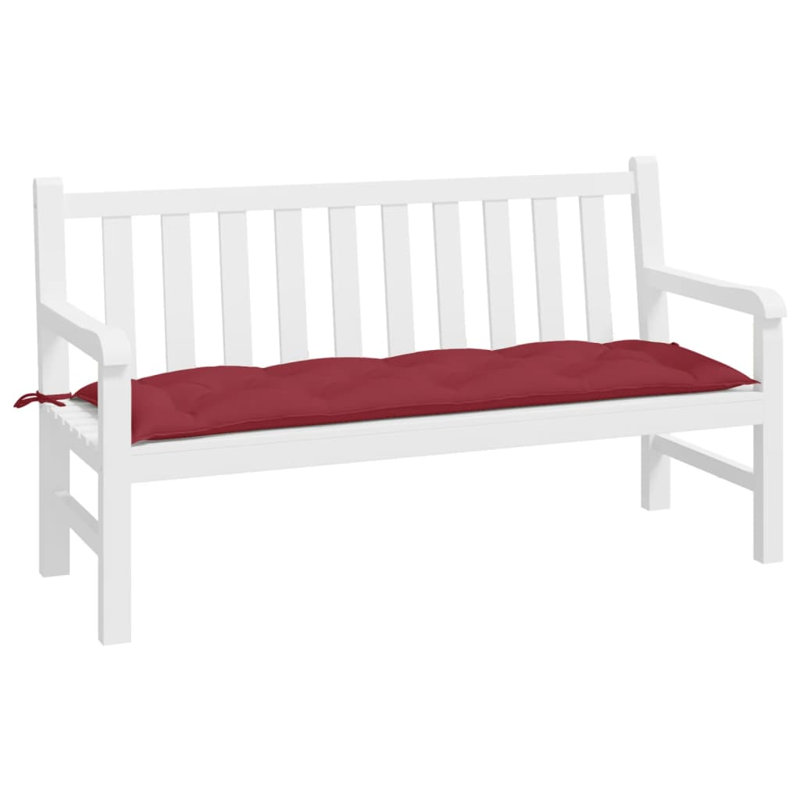 Outdoor 2.8'' Bench Seat Cushion, Wine Red, 59.1" W x 19.7" D