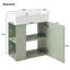 Meuble-lavabo flottant moderne de 21,6 po, rangement à gauche-1279874882