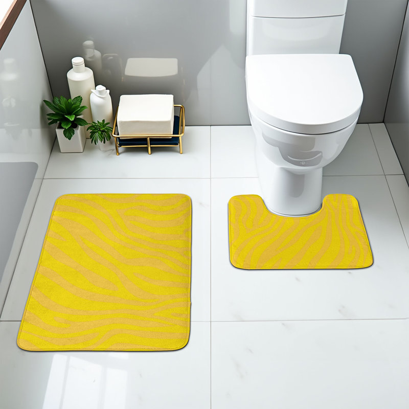  Tapis de salle de bain Zebra