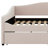 Upholstered Daybed With Light And Trundle-432381085