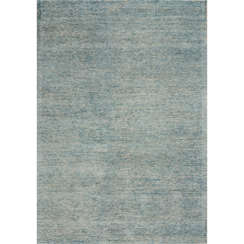 Tapis bleu Zendejas, Rectangle 3 pi 9 po x 5 pi 9 po