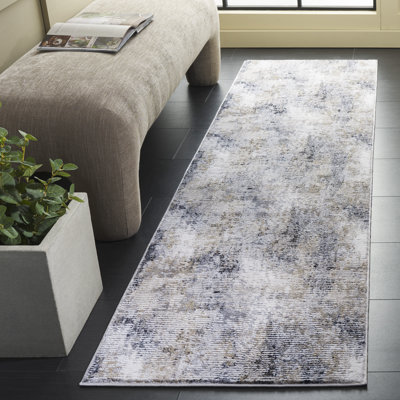 Tapis abstrait Slate Performance