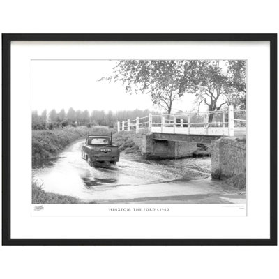 Hinxton, The Ford C1960 by Francis Frith - Single Picture Frame Print