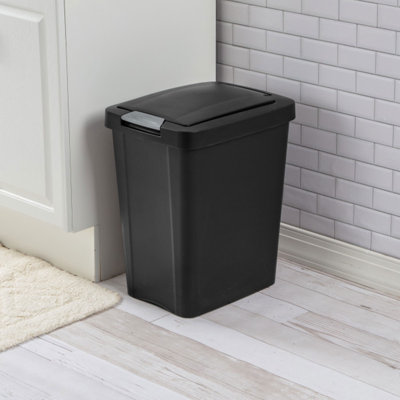 Sterilite 8 Gallon Touch Top Trash Can (Set of 4) 