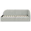 Corner Bed Frame With Headboard Black 80 X 200 Cm Velvet-2137104067-2137104072