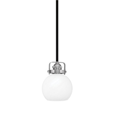 Easton Stem Hung Mini Pendant With 5.75" Marble Glass