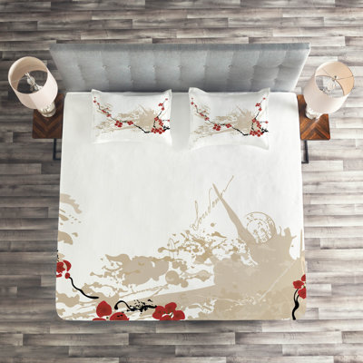 Flower Eclectic Coverlet