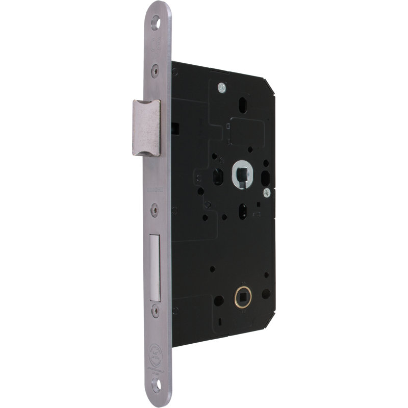 Access Flush Latch, Satin Silver, 23.5cm H x 2.4cm W x 8.8cm D