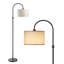Lampe sur pied arquée 61,8 po Nantwich-62142684
