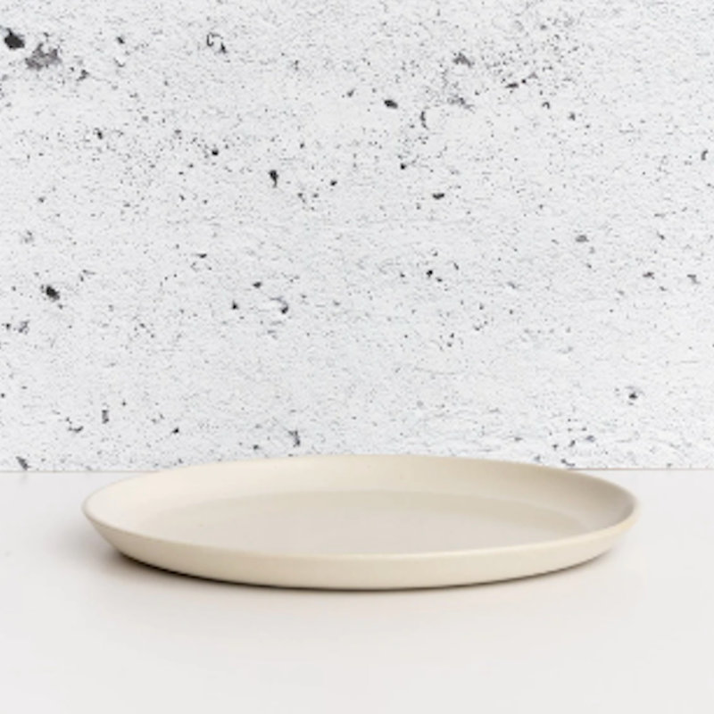 Assiettes plates S / 4 tunisiennes, Blanc