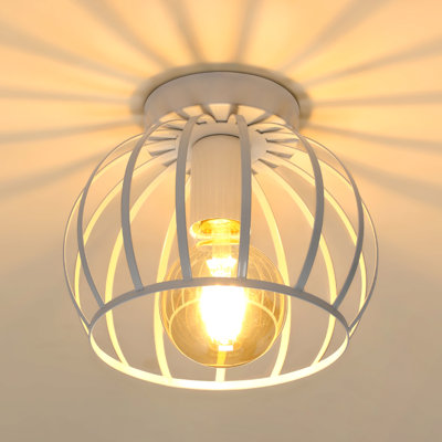 Vintage Semi Flush Mount Ceiling Light Fixture