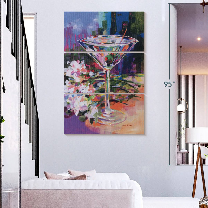 Yarlin N.Y. Martini, 38'' H x 24'' W