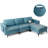 Reep 94.5'' Faux Leather Sofa-1411521599