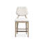 Chaise de comptoir rembourrée