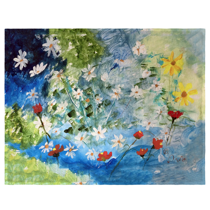 Ensemble de 4 napperons Many Wildflowers