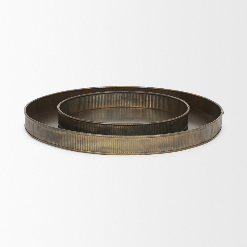 Bonneyside Metal Tray - Set of 2