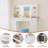 Makeup Vanity With Usb Power Outlet And 3 Modes Adjustable Brightness Light