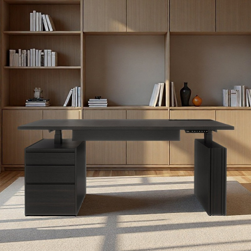 Bureau d'ordinateur, H 53,94 po x l 62,99 po x P 25,59 po