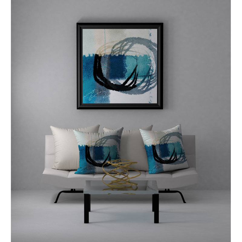 Reversible Throw Pillow, 24" x 24"