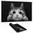 Curious cat - 14.00"x24.25" Desk mat