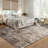 Modern Abstract Area Rug, Washable Rugs for Living Room, Non Slip & Stain Resistant Ombre Print Accent Carpet, Low Pile Home Decor Floor Decoration Mat-1337440136-1339440412