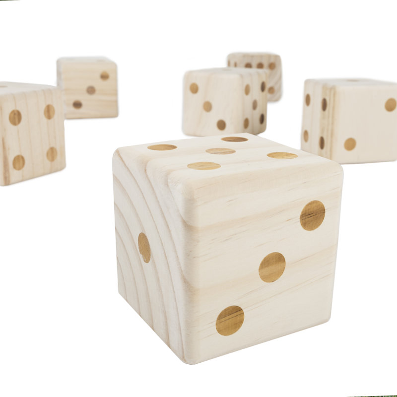 Hey! Play! Solid Wood Cornhole Set with Carrying Case
