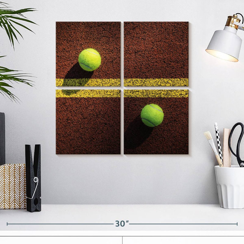 Jeu de tennis Sireci, H 18 po x l 18 po