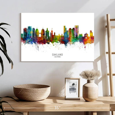 Oakland California Skyline I