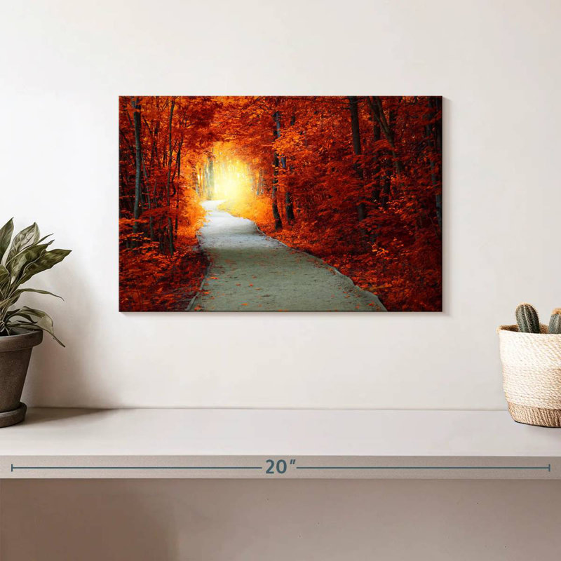 Alvord Maple Forest Path, 8" H x 12" W