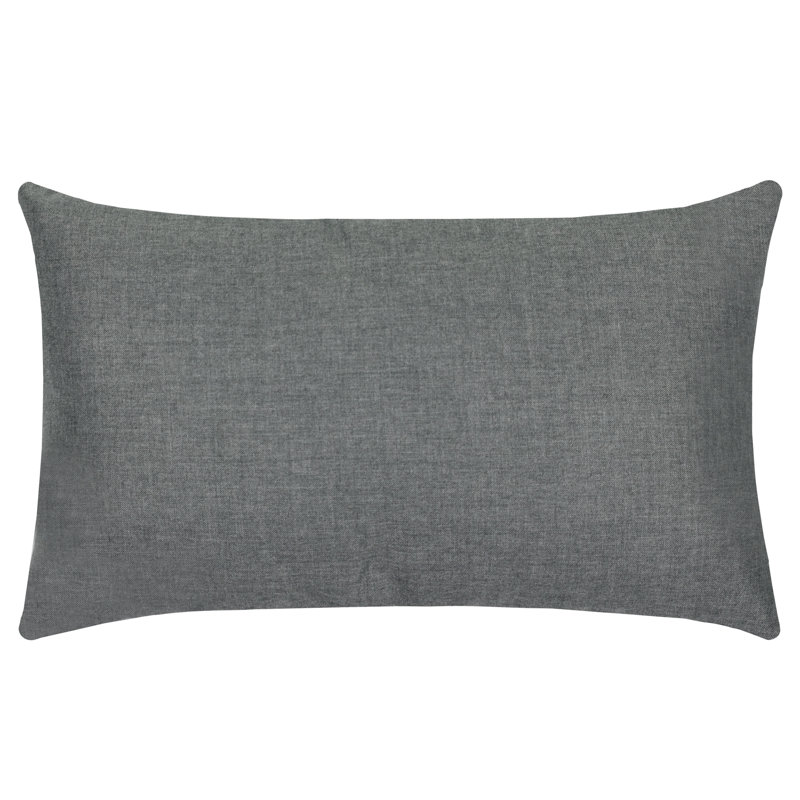 Modern Oval Lumbar Outdoor Rectangular Sunbrella® Pillow Cover & Insert, Dune