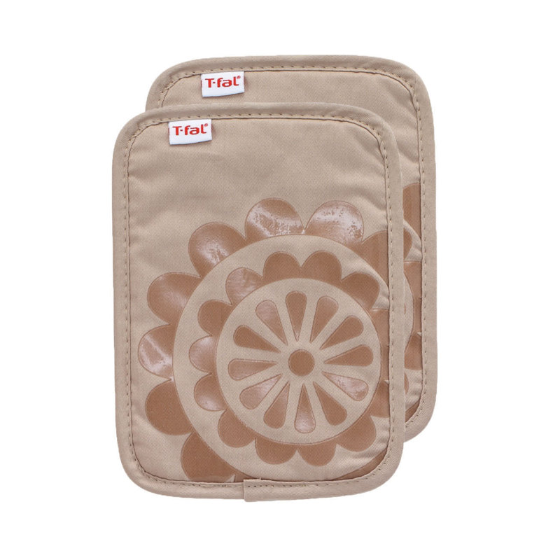 T-fal Medallion Potholder, Sand