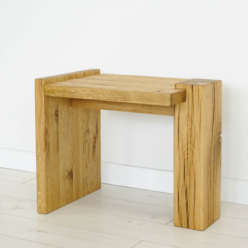 Nautique 55cm W Solid Wood Bedside Table