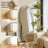 Modern Irregular Full-length Mirror With Aluminum Frame, Wall-mounted Or Free-standing Design-1891486445-1879855454