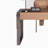 Desk with Side Saddle Leather Storage Bag Drawer-1152123476