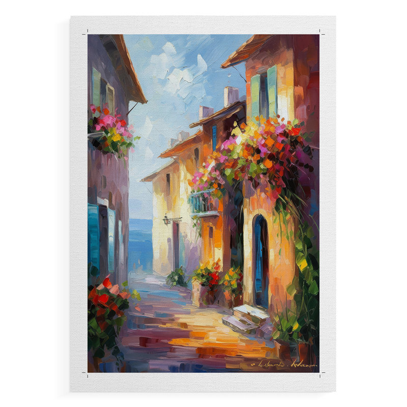 Paysages série CCLxxxi - Impression sur toile seulement - NON-CADRE