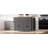 74.5 Inch Kitchen Island With Extendable Dining Table , Rolling Kitchen Island On Wheels With Spice Rack And 2 Drawers,  Kitchen Storage Cart With 4 Door Cabinet, For Kitchen, Dining Room, Grey