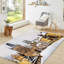 Tapis à motif floral exotique d'inspiration florale avec un motif oriental vibrant pour une décoration accueillante-527134181