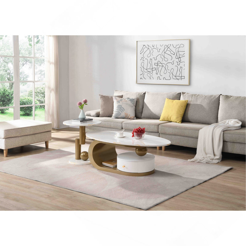 Ensemble de 2 tables de bout Modern Modern