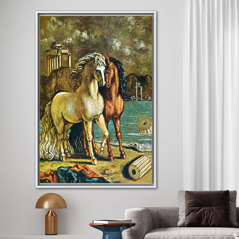 Print on Canvas, 70 cm H x 50 cm W, White, Framed Print without Mat