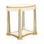 Scotts Square End Table - Light Champagne