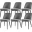 Antavious 49cm H Velvet Upholstered Upholstered Back Side Chair-1473534412