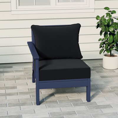 Deep Seating Left Arm Chair With Cushions