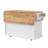 Kitchen Island With Rubber Wood Drop Leaf-1070859683