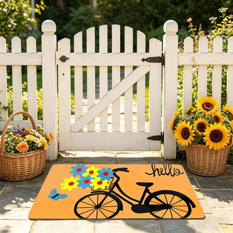 Tapis noir 24 pi x 36 po Silhouette