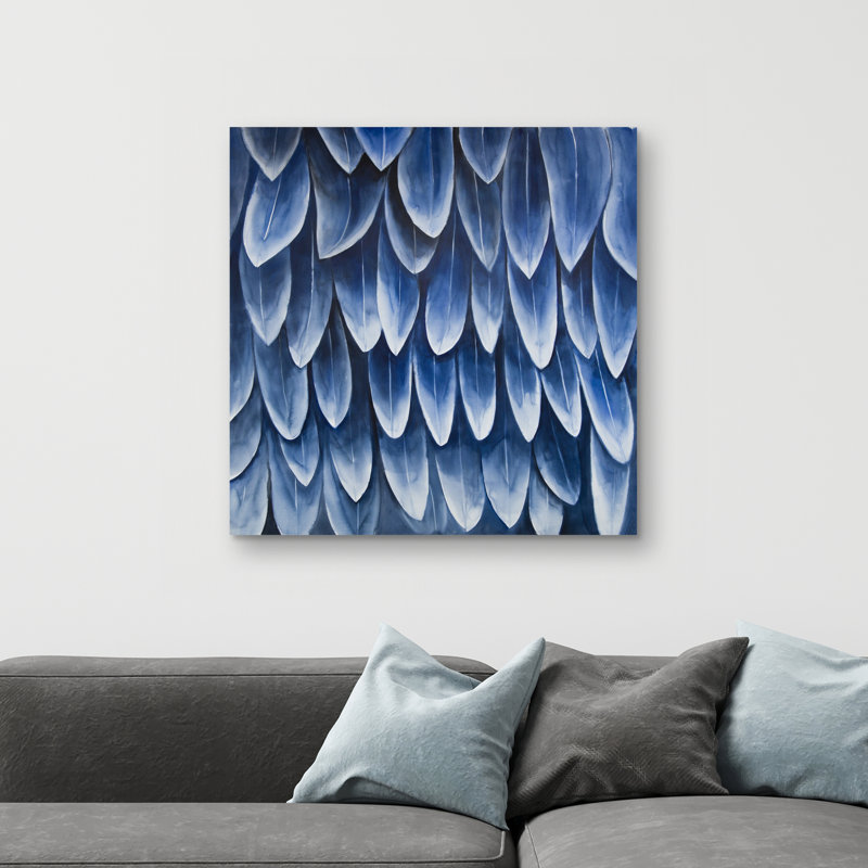 Plumage - 32"x32" art on canvas